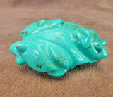 Turquoise Frogs by Debra Gasper and Ray Tsethlikai - Zuni Fetish
