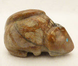 Picasso Marble Mouse by Robert Snyder  - Zuni Fetish