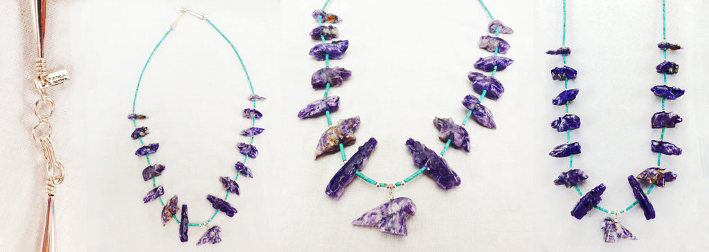 Mexican Opal Eagle Pendant Fetish Necklace by Debra Gasper and Ray Tsethlikai  - Zuni Fetish  Jewelry - Zuni Fetish Sunshine Studio