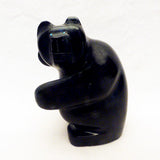 Black Marble Bear by Brion Hattie  - Zuni Fetish