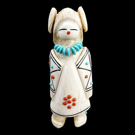 Antler Maiden by Claudia Peina - Zuni Fetish – Sunshine Studio