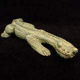 Serpentine Lizard by Lance Cheama  - Zuni Fetish