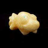 Honey Comb Calcite Frog with Tadpole by Debra Gasper  - Zuni Fetish
