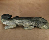 Ricolite Lizard by Derrick Kaamasee  - Zuni Fetish