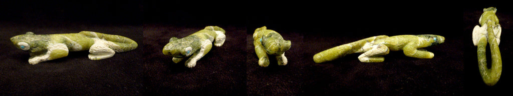 Serpentine Lizard by Karen Zunie  - Zuni Fetish - Zuni Fetish Sunshine Studio