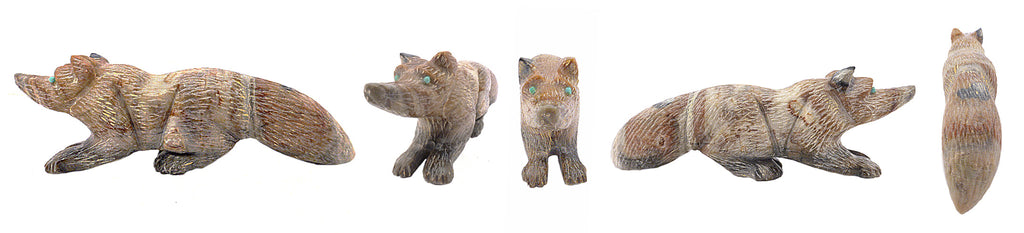 Picasso Marble Wolf by Tony Mackel