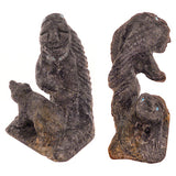 Picasso Marble Eagle Dancer With Bear Protecting The Village by Herbert Him