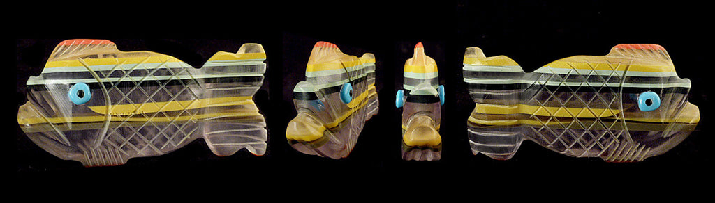 Surfite Fish by Danette Laate - Zuni Fetish Sunshine Studio