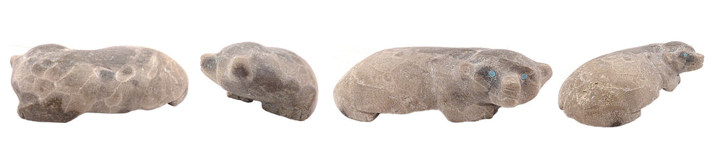 Petoskey Stone Badger by Sebastian Santos, Deceased