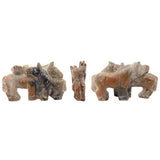 Picasso Marble Horse Family by Carol Martinez