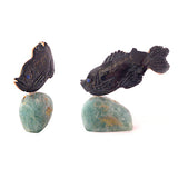 Dark Mother-of-Pearl Fish, Salmon by Jerome Tsalabutie