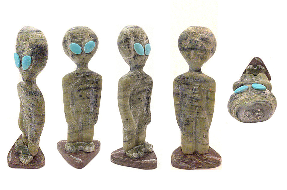 Serpentine Alien by Cody Nastacio - Zuni Fetish Sunshine Studio