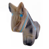Picasso Marble Horse by Rodney Laiwakete