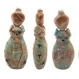 Turquoise Maiden, Double by Sandra Quandelacy