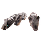 Picasso Marble Wolf by Garrick Acque