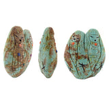 Turquoise Maiden Figure by Sandra Quandelacy