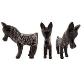 Black Marble Donkey by Curtis Garcia