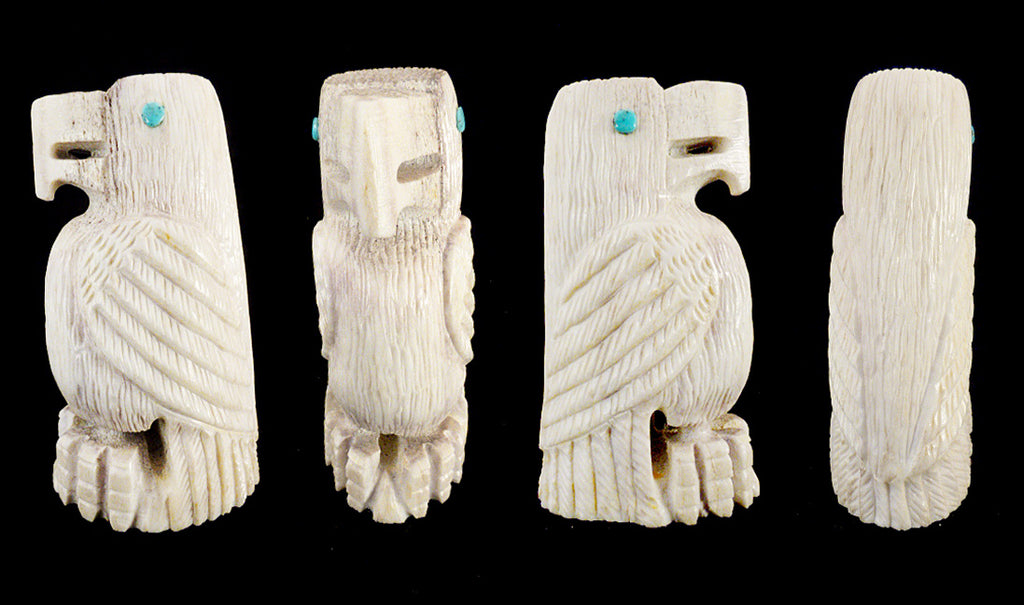 Antler Bird, Eagle by Garrick Weeka - Zuni Fetish Sunshine Studio