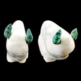 White Marble Buffalo by Lynn Quam