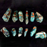 Chrysocolla Six-Directional Set by Lena Boone, Deceased