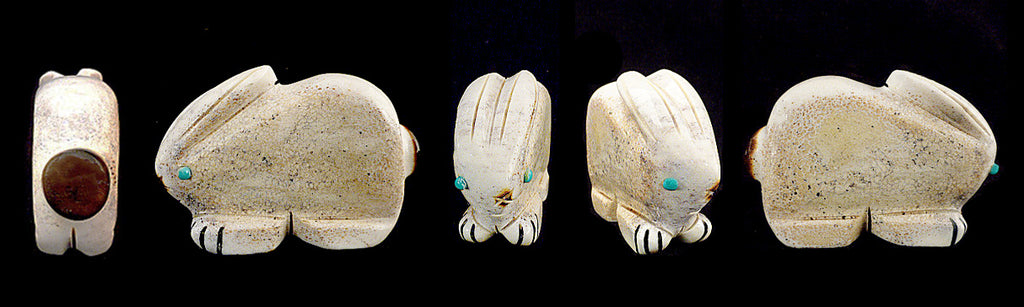 Antler Rabbit by Claudia Peina - Zuni Fetish Sunshine Studio