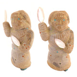 Zuni Rock (travertine) Dancer  by Enrike Leekya