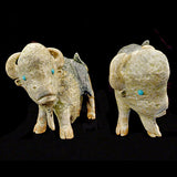 Picasso Marble Buffalo by Clive Hustito