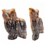 Picasso Marble Bird, Horned Owl by Cody Nastacio