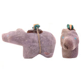 Lepidolite Medicine Bear by Michael Mahooty