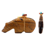 Tiger Eye Medicine Bear by Michael Mahooty