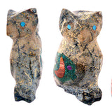 Serpentine Bird, Horned Owl by Jayne Quam