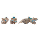 Picasso Marble Wolf by Donovan Laiwakete