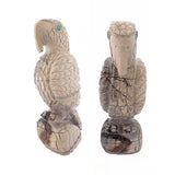 Picasso Marble Bird, Parrot by Tony Mackel