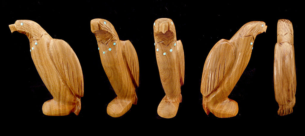 Cedar Bird, Eagle by Alvin Calavaza