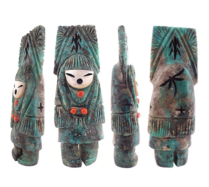 Turquoise Maiden by Kateri Sanchez - Zuni Fetish Sunshine Studio