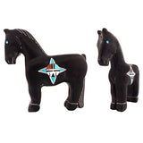 Black Marble Horse by Andres Lementino