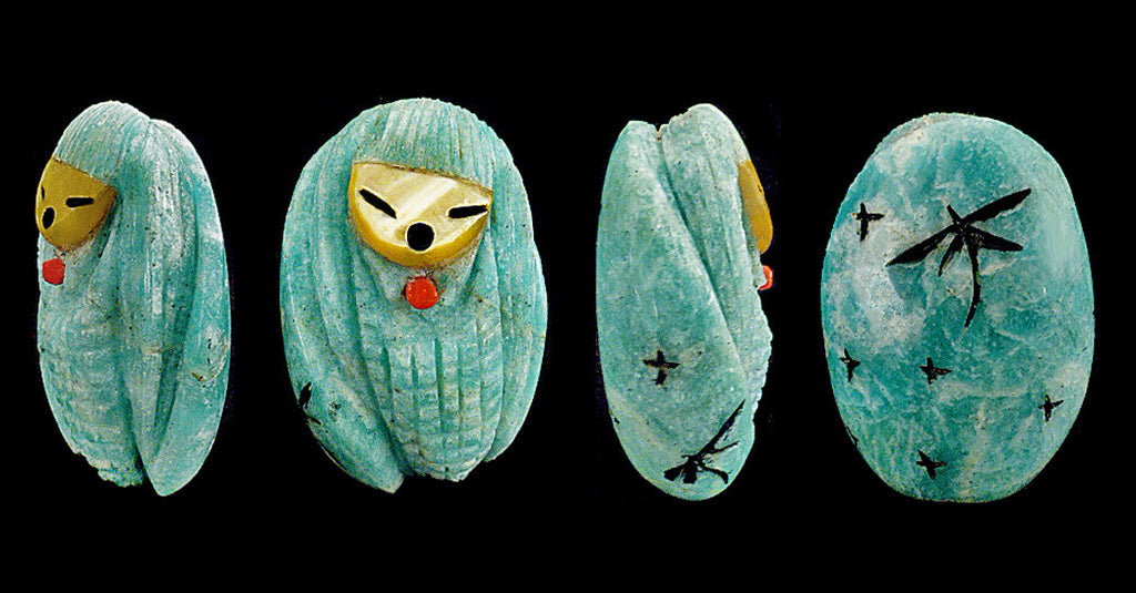 Amazonite Maiden by Kateri Sanchez - Zuni Fetish Sunshine Studio