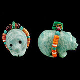 Amazonite Medicine Bear  by Kateri Sanchez