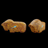 Fossil Jasper Horse by Abby Quam and Clayton Panteah