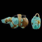 Turquoise Medicine Bear by Herbert Halate