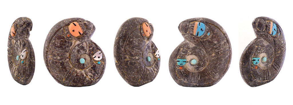 Ammonite Maiden Figure by Rhoda Quam, Deceased