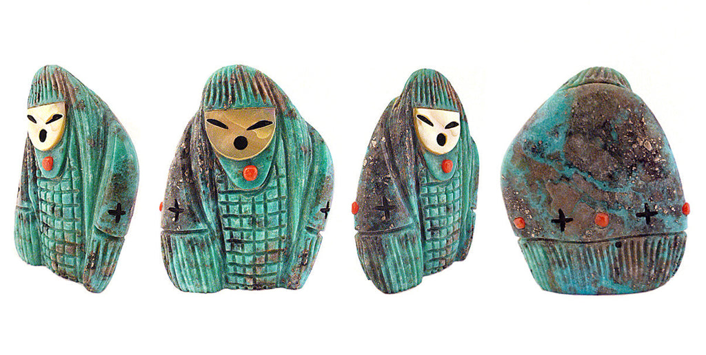 Turquoise Maiden by Kateri Sanchez - Zuni Fetish Sunshine Studio