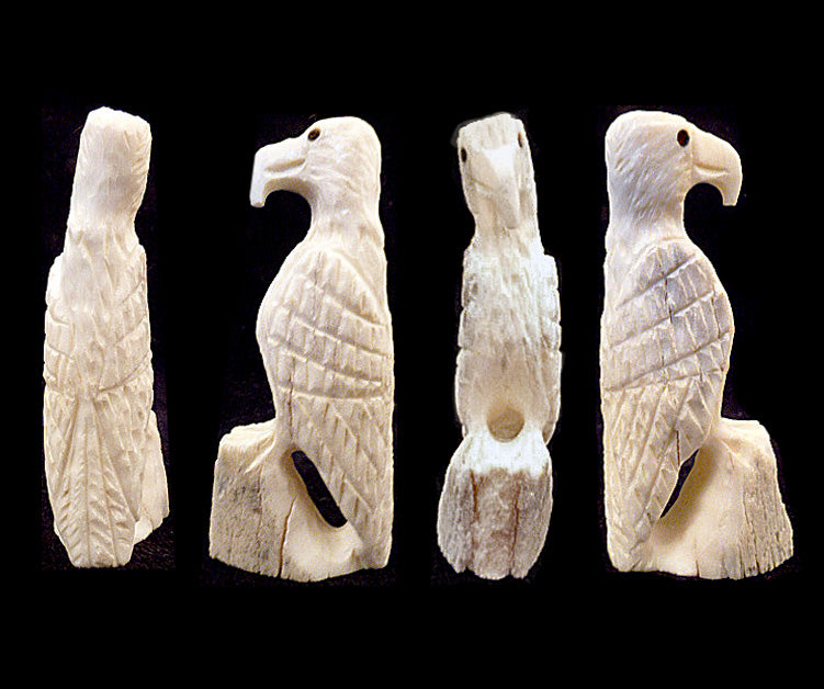 Antler Bird, Eagle by Chris Peina - Zuni Fetish Sunshine Studio