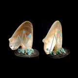 Dark Mother-of-Pearl Medicine Bera by Chad Quandelacy