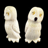 Antler Bird, Snow Owl by Troy Sice