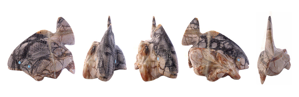 Picasso Marble Fish, Blue Gill by Michael Coble