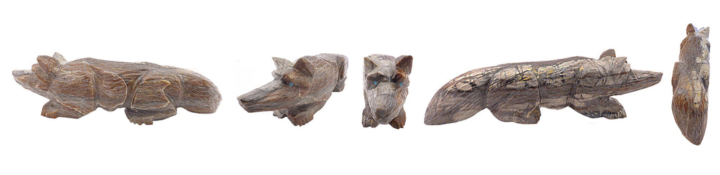 Picasso Marble Wolf by Tony Mackel