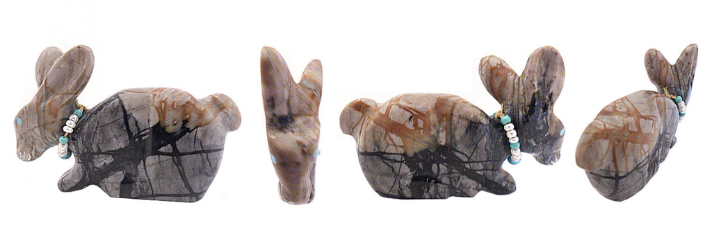 Picasso Marble Rabbit by Andres Lementino