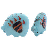 Turquoise Medicine Bear by Andres Lementino
