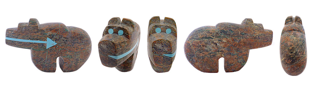 Marble Medicine Bear by Bernard Laiwakete